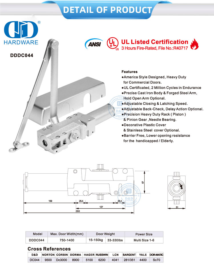Door Closer Penutup pintu