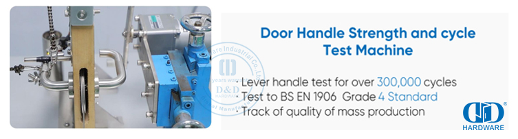 D&D door handle Pegangan pintu D & D.