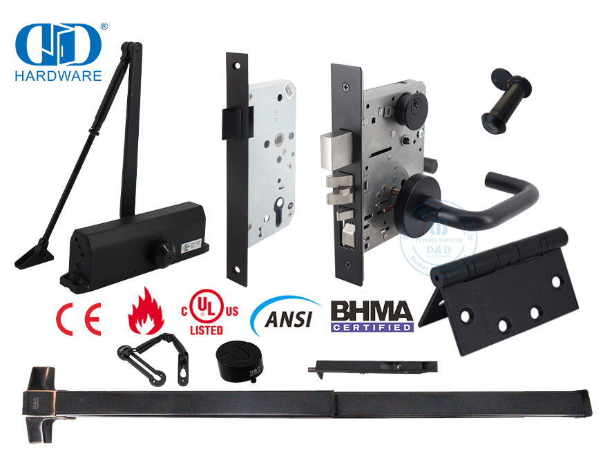 black door hinges and knobs engsel dan kenop pintu hitam