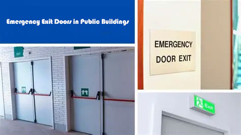 Door Hardware Selection for Emergency Exit Doors in Public Buildings Pemilihan Perangkat Keras Pintu untuk Pintu Keluar Darurat di Gedung Umum
