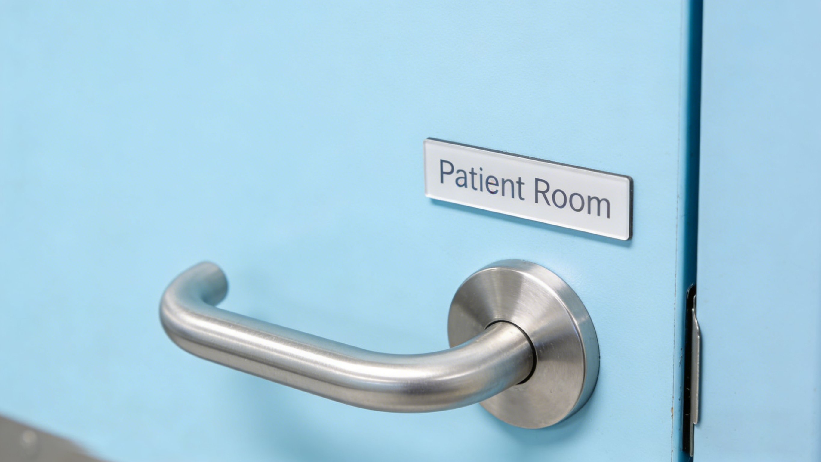 Patient Room door handle Gagang pintu Ruang Pasien