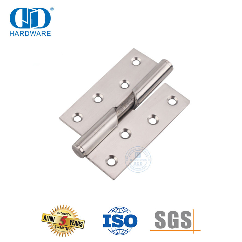 Perangkat Keras Pintu Logam Stainless Steel Dua Knuckle Kualitas Tinggi Engsel Naik-DDSS016