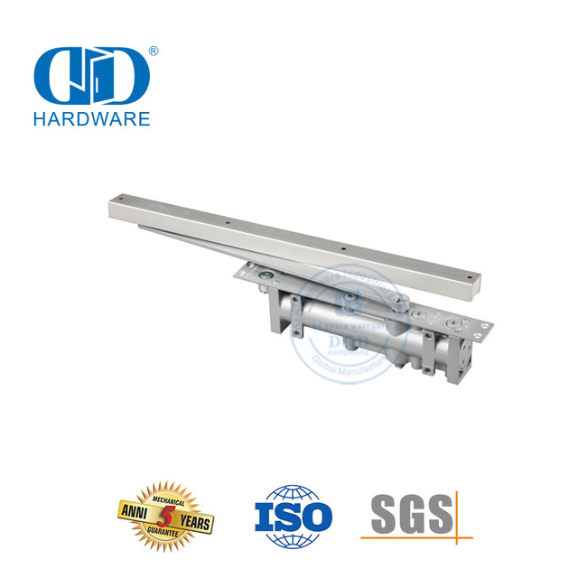 Peringkat Api Terdaftar di UL 3 Jam Casting Aluminium Door Closer-DDDC049