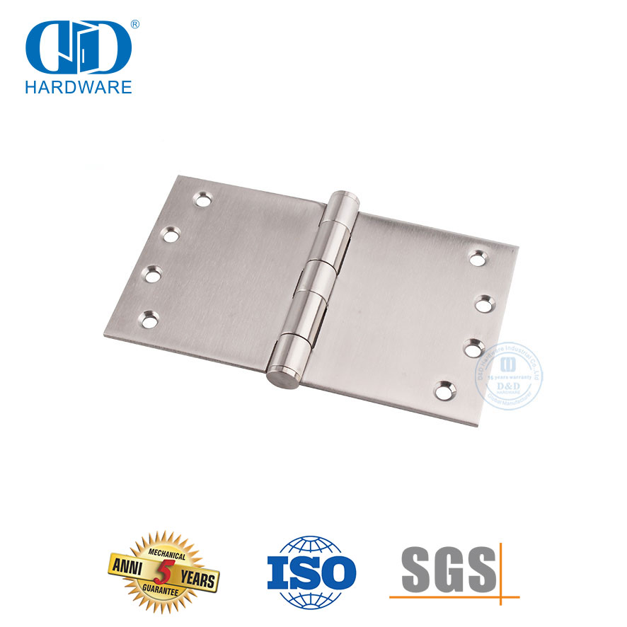 Aksesori Perangkat Keras Pintu Pas SUS 304 Engsel Pintu Lempar Lebar-DDSS049-100x180x3.4mm