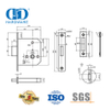 Perangkat Keras Pintu Toilet Penggunaan Badan Kunci Gerendel Stainless Steel dengan Indikator-DDML029-B