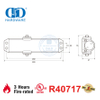 Penutup Pintu Hidraulik Berperingkat Api Sertifikasi Terdaftar UL 10C dengan Mekanisme Rak dan Pinion-DDDC045