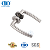 Gagang Pintu Stainless Steel Mewah pada Roset untuk Pintu Depan-DDTH025-SSS