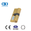 EN 1303 Silinder Kunci Ganda Kuningan Dipoles untuk Pintu Kayu-DDLC003-60mm-PB