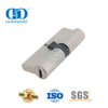 Kunci Lesung Pipi Kuningan Padat Keamanan Tinggi Silinder Kunci Ganda Euro-DDLC023-70mm-SN