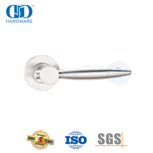 Aksesori Perangkat Keras Pintu Kayu Pegangan Tuas Split Padat Stainless Steel-DDSH042-SSS
