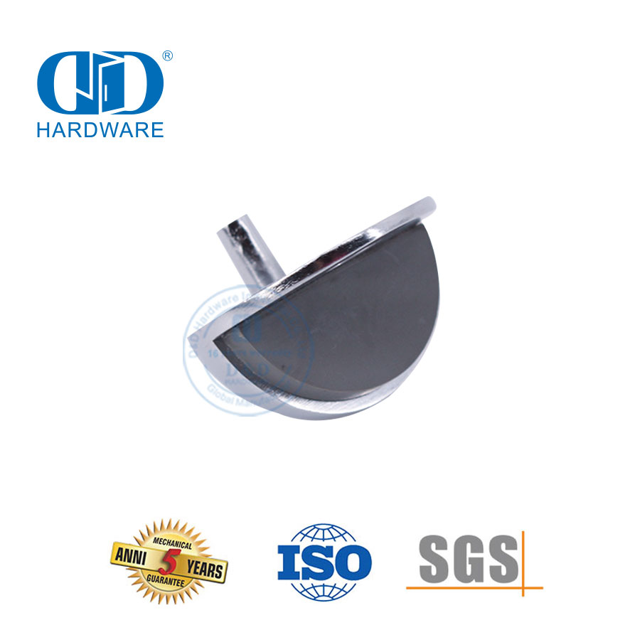 Pemasangan Pintu Satin Chrome Hardware Door Catch Stop Holder untuk Bangunan Komersial-DDDS005-SC