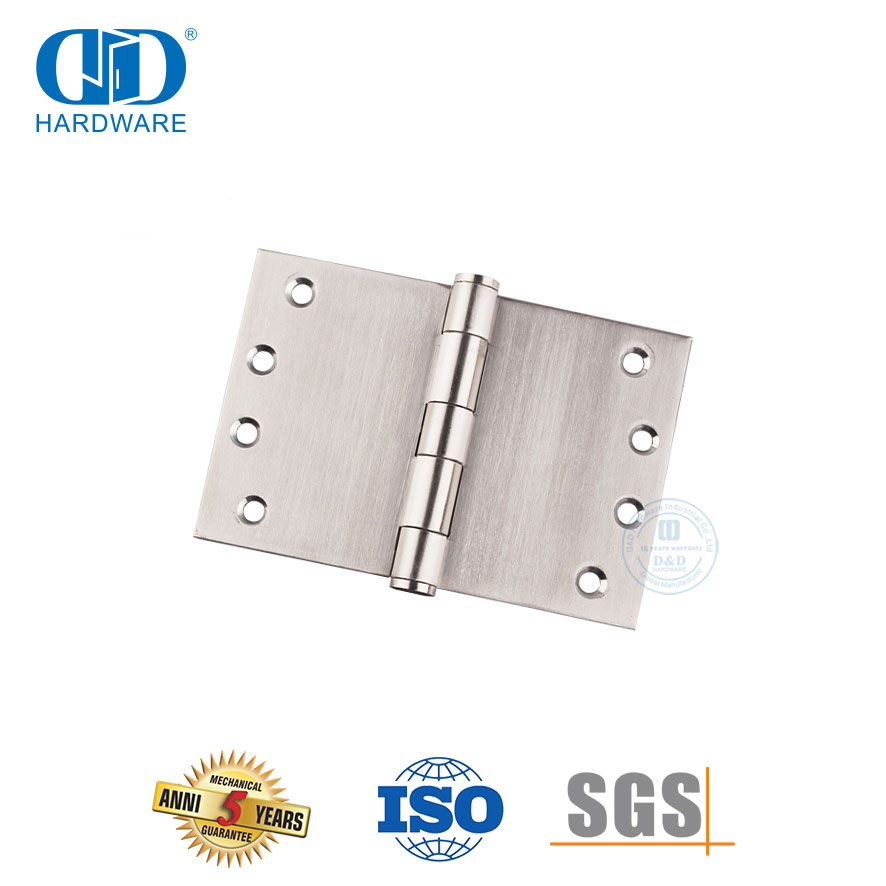 Engsel Lempar Lebar Proyeksi Tahan Lama Baja Tahan Karat untuk Pintu Besar-DDSS049-100x150x3.4mm