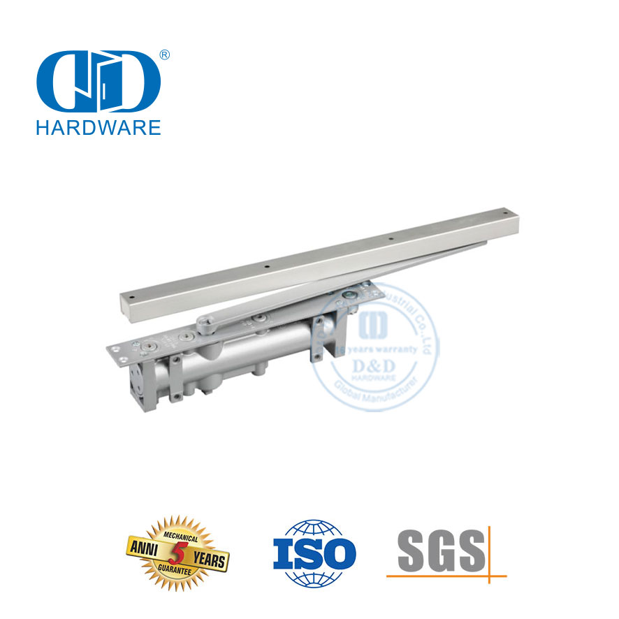 Peringkat Api Terdaftar di UL 3 Jam Casting Aluminium Door Closer-DDDC049