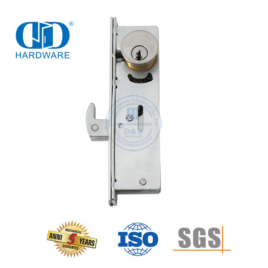 Dengan Silinder Kunci Tanggam Kunci Kit Kebuntuan Baut Kait Eropa untuk Pintu Utama-DDML042