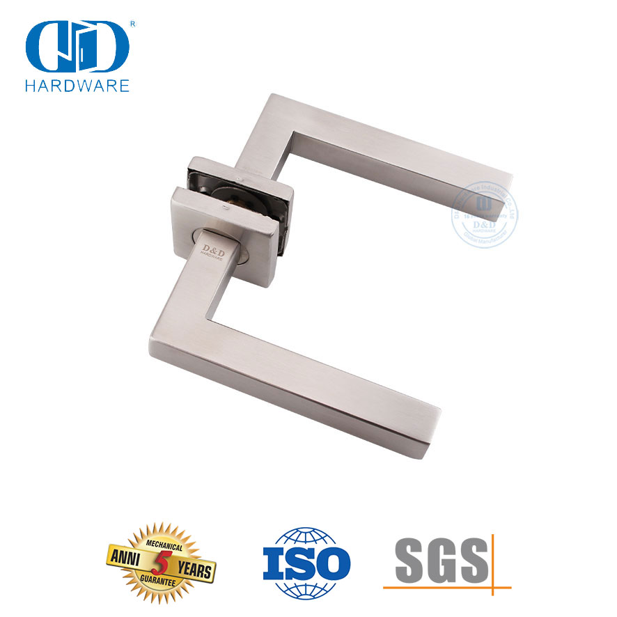 Pegangan Tuas Lurus Berongga Tubular Stainless Steel Selesai Satin-DDTH019-SSS