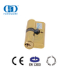 EN 1303 Silinder Kunci Ganda Kuningan Dipoles untuk Pintu Kayu-DDLC003-60mm-PB