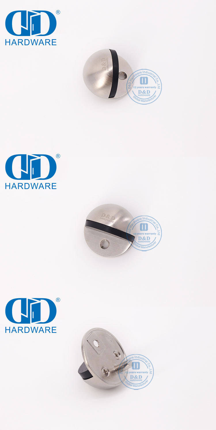 Penghenti Pintu Nikel Satin