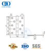 Engsel Bantalan Bola Stainless Steel Berkualitas Tinggi-DDSS011-B
