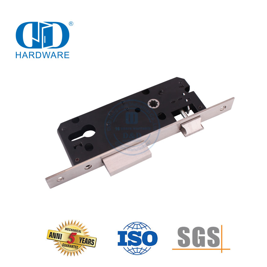 Untuk Pintu Metal Pintu Utama Stainless Steel Mortise Door Lock-DDML016-4585