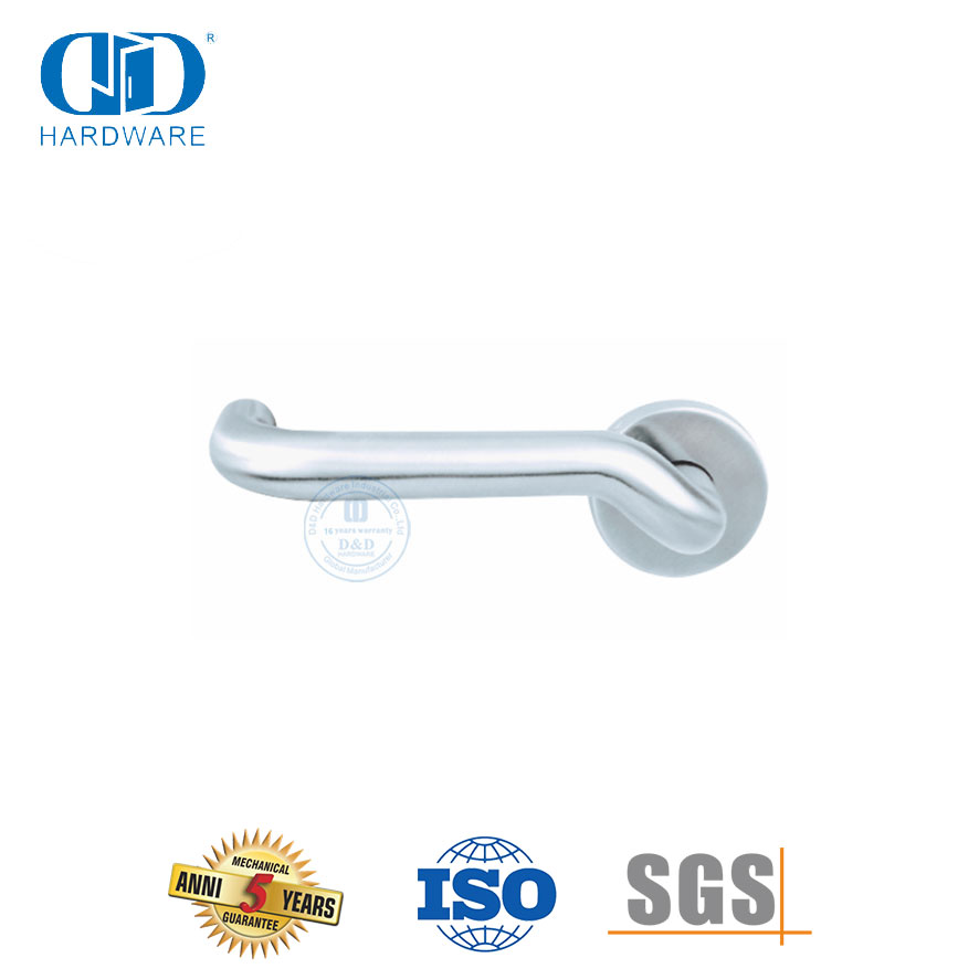 Gagang Pintu Penyandang Cacat Stainless Steel Gaya Sederhana Berkualitas Baik-DDTH016-SSS