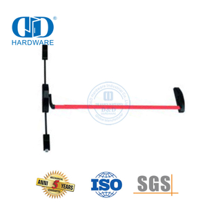 Steel Push Bar Hardware Push Cross Bar untuk Pintu Keluar Darurat-DDPD035