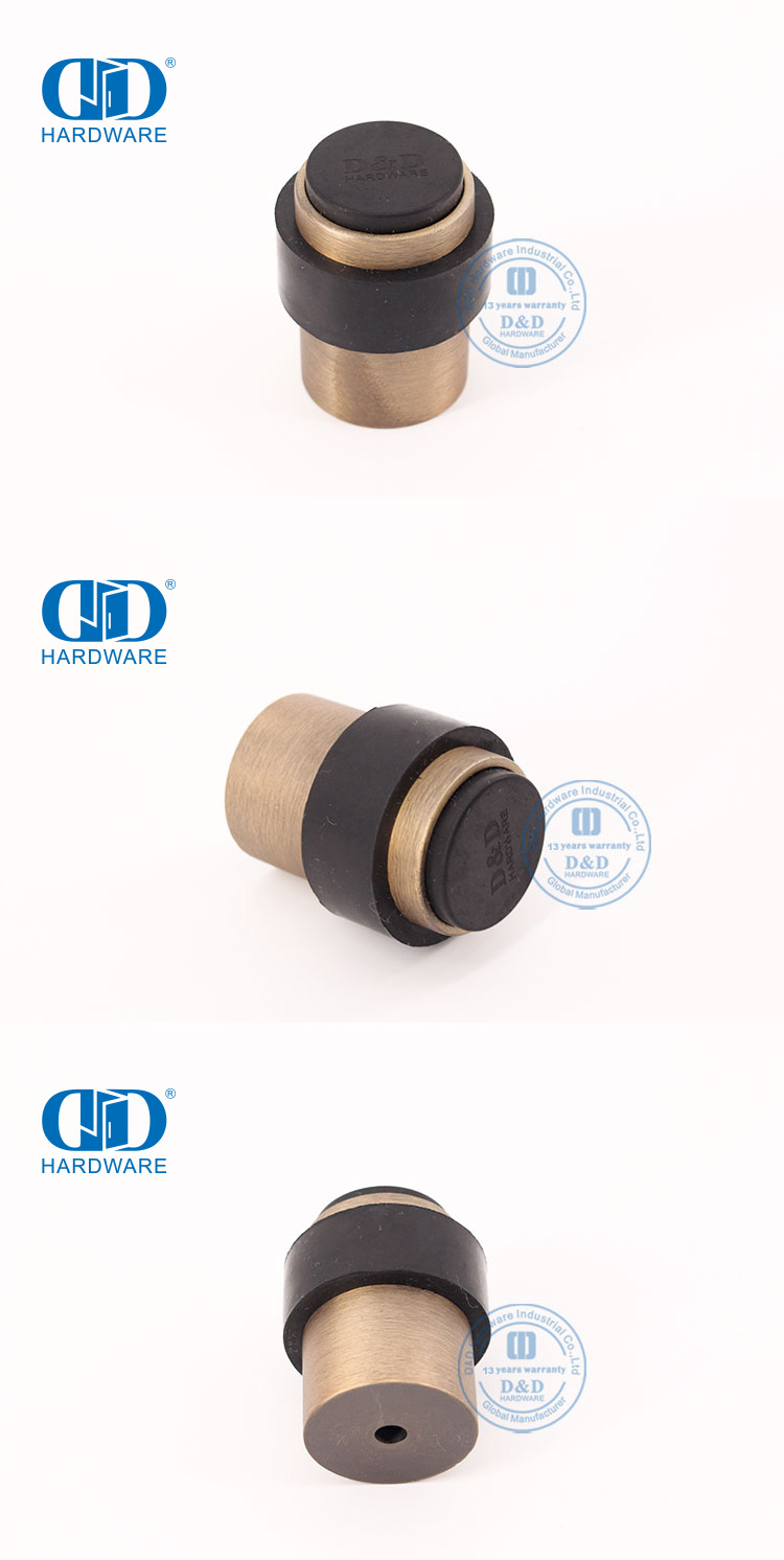 Stopper Pintu Kuningan Antik Kuning