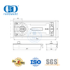 Fitting Tambalan Pintu Kaca Aksesori Engsel Bermuatan Pegas Lantai-DDFS001
