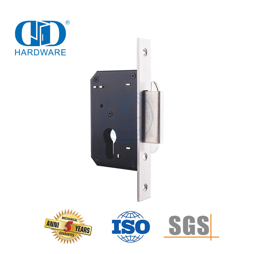 Aksesoris Hardware Pintu Geser Stainless Steel 304 Double Hook Lock-DDML031