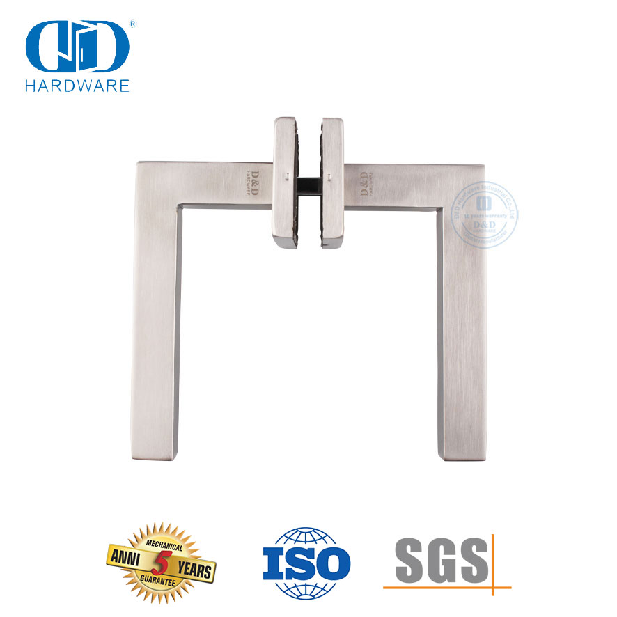 Pegangan Tuas Lurus Berongga Tubular Stainless Steel Selesai Satin-DDTH019-SSS