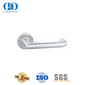 SUS 304 Mortise Lock Set Pegangan Tuas Pintu Depan untuk Office-DDTH018-SSS