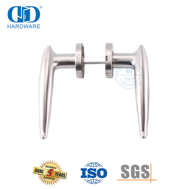 Pegangan Tuas Padat Stainless Steel Desain Efisien untuk Pintu Aluminium-DDSH035-SSS