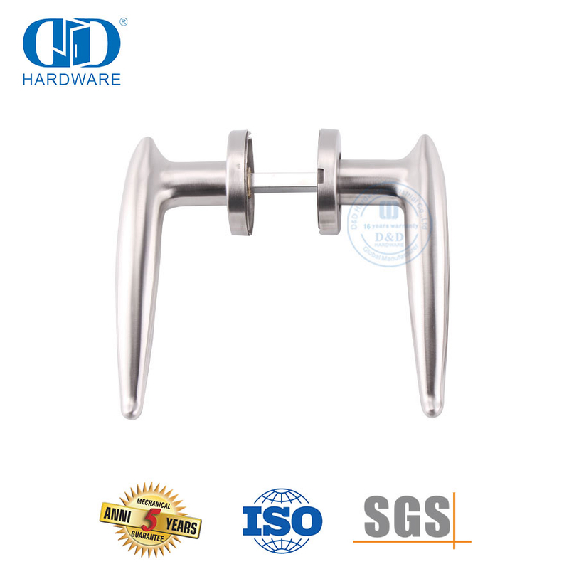 Pegangan Tuas Padat Stainless Steel Desain Efisien untuk Pintu Aluminium-DDSH035-SSS