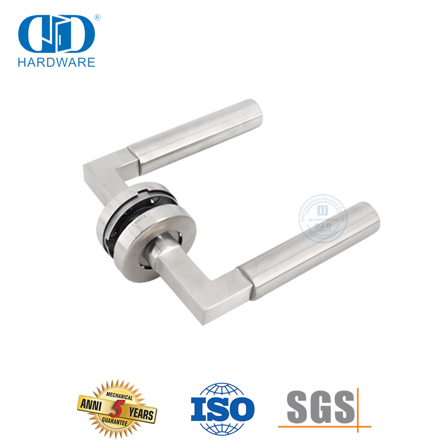 Gagang Pintu Tuas Gaya Sederhana Baja Tahan Karat Tahan Lama Modern Berkelanjutan-DDTH023-SSS