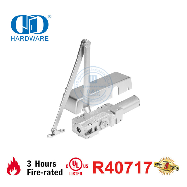 Sertifikasi Terdaftar ANSI UL10C Dua Pintu Pemadam Kebakaran Tugas Berat Kecepatan Disesuaikan-DDDC044