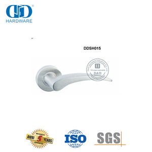 Tuas Pintu Masuk Utama Stainless Steel Gaya Modern Pegangan Padat-DDSH015-SSS