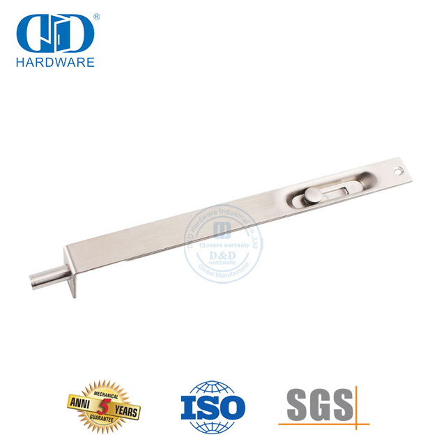 Baut Siram Keamanan Tinggi Stainless Steel Satin untuk Pintu Kayu-DDDB005-SSS