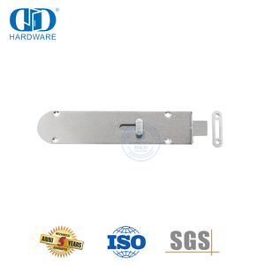 Aksesori Perangkat Keras Pintu Interior Baut Pintu Geser Kuningan Padat-DDDB028-SNP