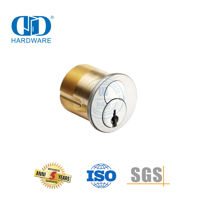Silinder Kuningan Inti IC ANSI 6 Pin Silinder Inti yang Dapat Dipertukarkan-DDLC013-29mm-SN