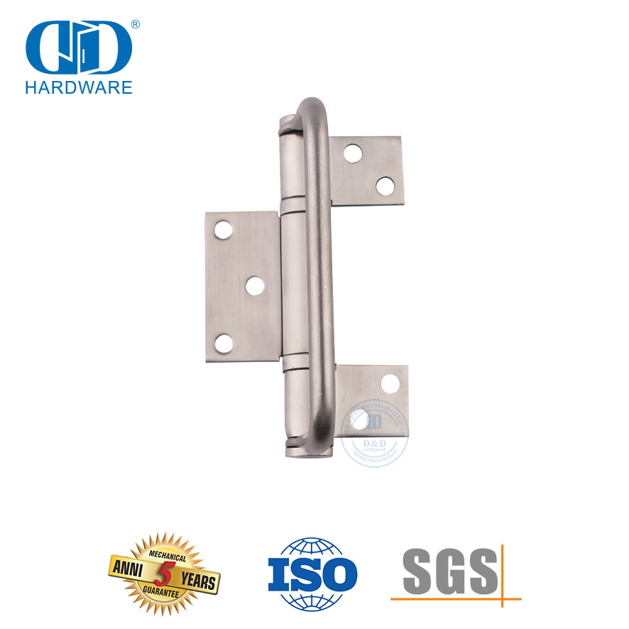 Perangkat Keras Pintu Lipat Bantalan Bola Ganda Engsel Tiga Daun dengan Pegangan-DDSS041