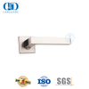 Perangkat Keras Pintu Lorong Bagian Satin Finish Pegangan Tuas Persegi-DDTH020-SSS