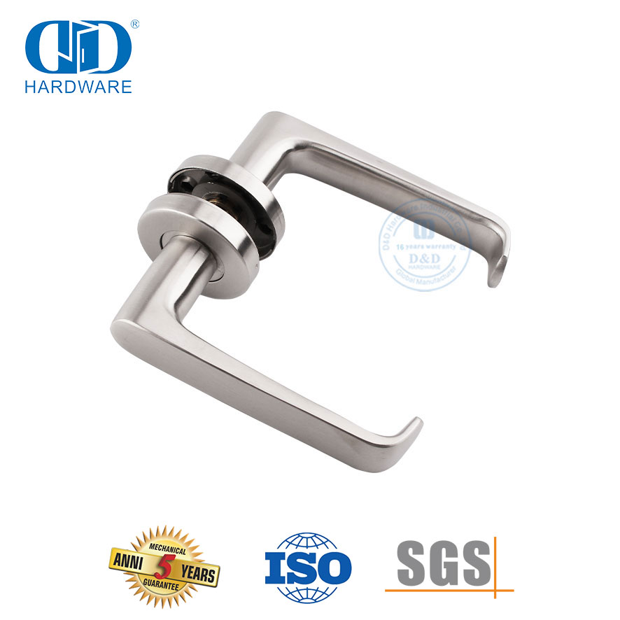 Pegangan Tuas Padat Perangkat Keras Pintu Bagian High End Gaya Modern-DDSH036-SSS