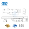 Sertifikasi CE Penutup Pintu Tugas Berat Dirancang Gaya Eropa-DDDC008