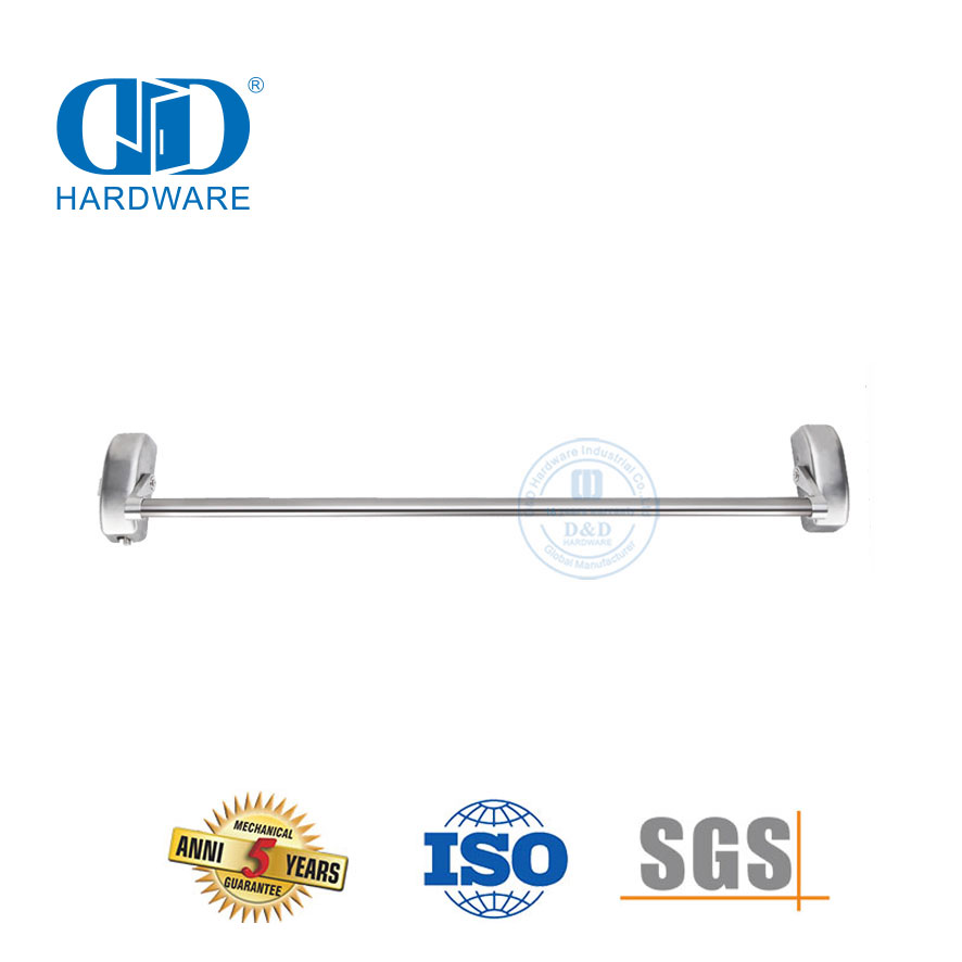 Perangkat Keras Pintu Keluar Perangkat Keras Pintu Keluar Stainless Steel untuk Pintu Tunggal-DDPD022-SSS