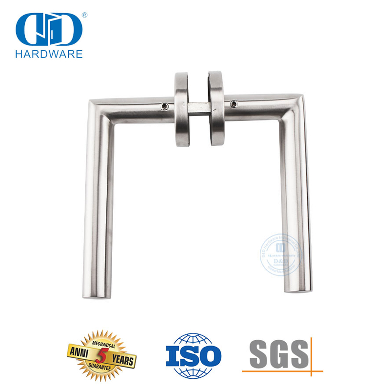 Gagang Pintu Tuas Tubular Oval Desain Baru Modern Stainless Steel-DDTH026-SSS