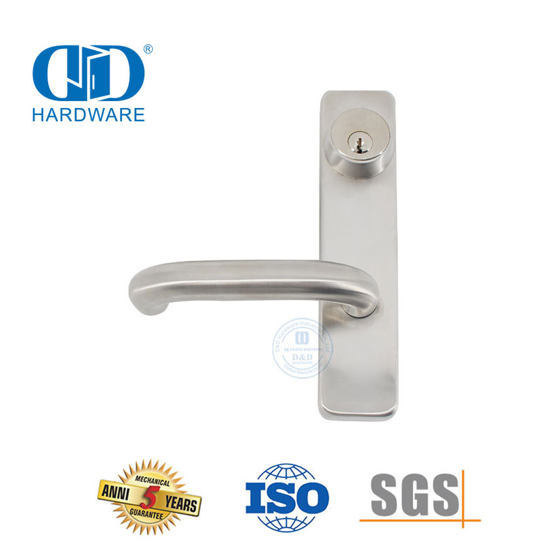 Stainless Steel 304 Trim Tuas Escutcheon Berkualitas Baik untuk Pintu Komersial-DDPD014-SSS