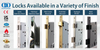 Kunci Selempang Eropa 2 Putaran Kualitas Tinggi untuk Perangkat Keras Pintu Logam Pintu Kayu -DDML040