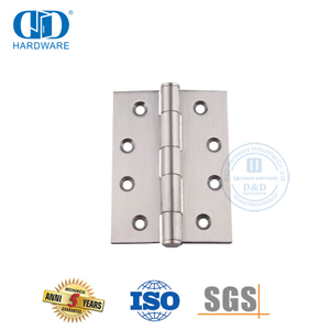 Engsel Pintu Sambungan Polos Pengaman Stainless Steel untuk Pintu Tugas Ringan-DDSS004
