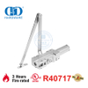 Tugas Berat Gaya Amerika untuk Perangkat Keras Pintu Logam ANSI UL10C Terdaftar Sertifikasi Fire Door Closer-DDDC044A