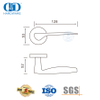 Gagang Tuas Padat Tahan Lama Stainless Steel Kontemporer untuk Aplikasi Kesehatan-DDSH008-SSS