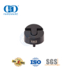 Stainless Steel 304 Matt Black Floor Mounted Type Rubber Draft Door Stopper-DDDS006-MB